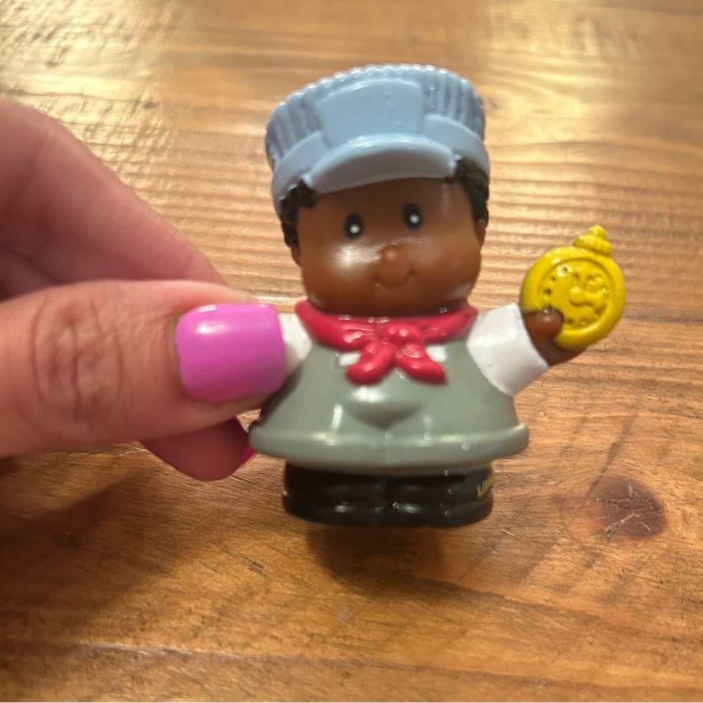 Fisher Price Little People train engineer as is. Fun Sounds Train replacement